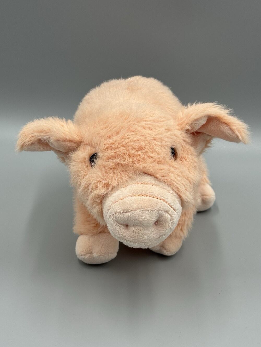 Adventure Planet Realistic Pig Plush 10” Pink Stuffed Animal